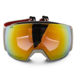 SMITH I/O MAG XL ChromaPop Ski Snowboard Goggles  Chalk Stripe UNISEX MSRP $313